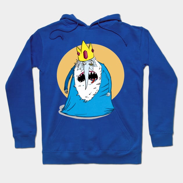 Angry King of Ice Hoodie by PhilFTW